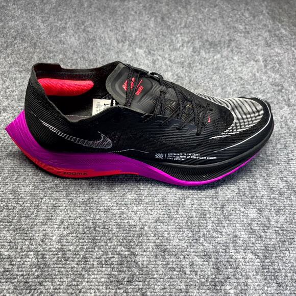Nike ZoomX Vaporfly NEXT% 2 Mens Running Shoes 12.5 Black Pink CU4111-002 main image 10